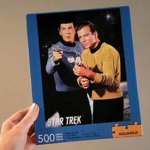 Aquarius STAR TREK Kirk Spock Jigsaw Puzzle 500 pieces